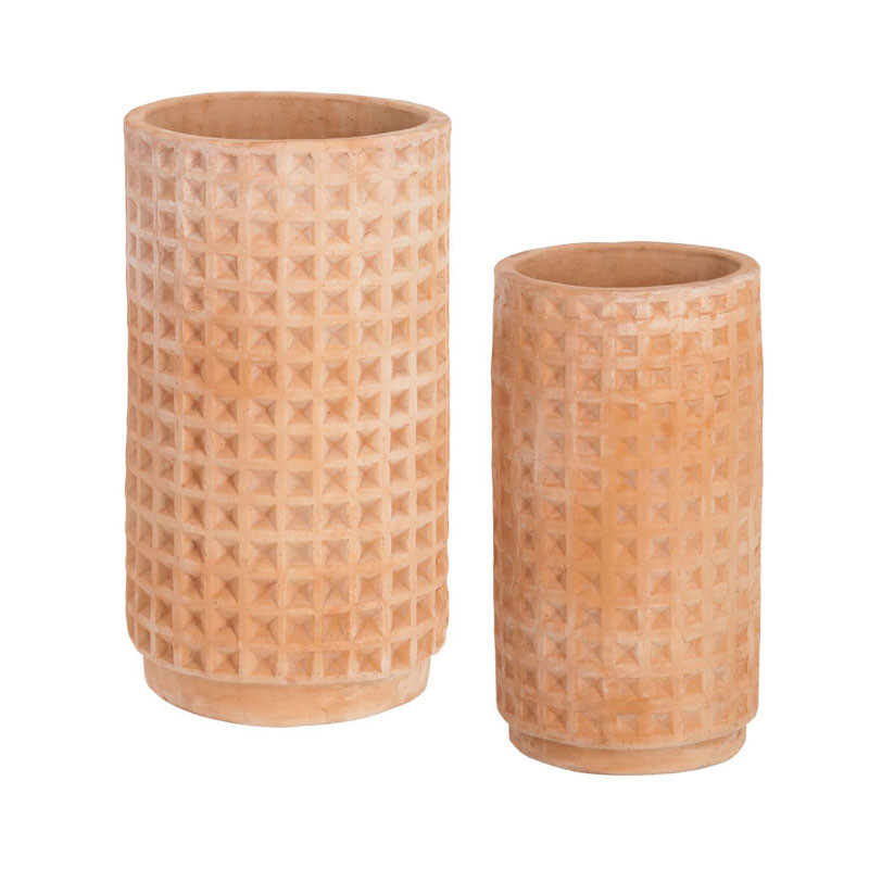 Vasi in terracotta set x3 — Vasi in Terracotta